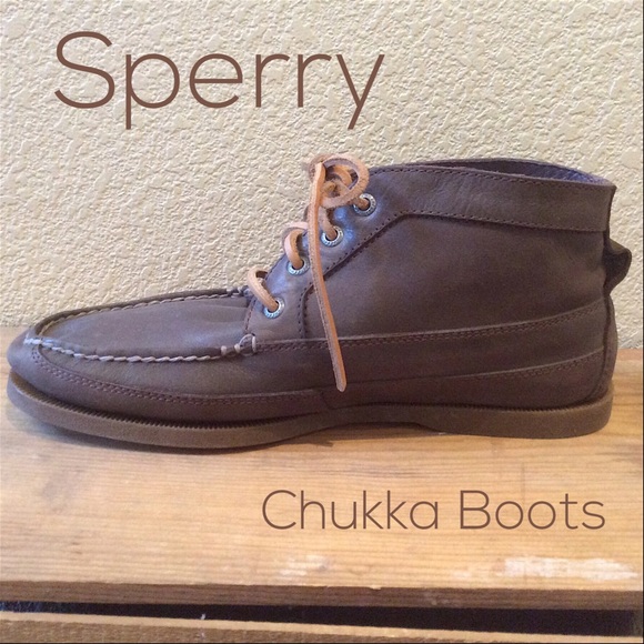 sperry mens chukka boots